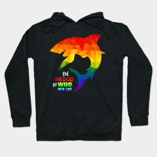 Rainbow Shark Hoodie